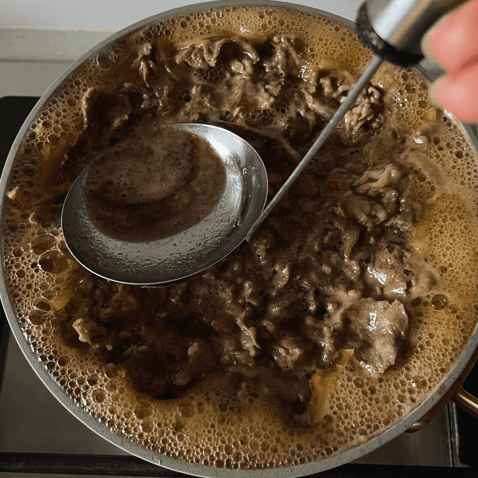 Gyudon Recipe - Japanese Beef and Onion Rice Bowl step 3 photo 1