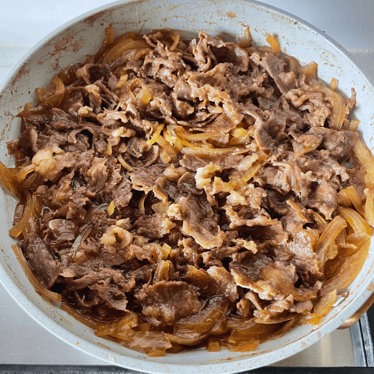 Gyudon Recipe - Japanese Beef and Onion Rice Bowl step 3 photo 2