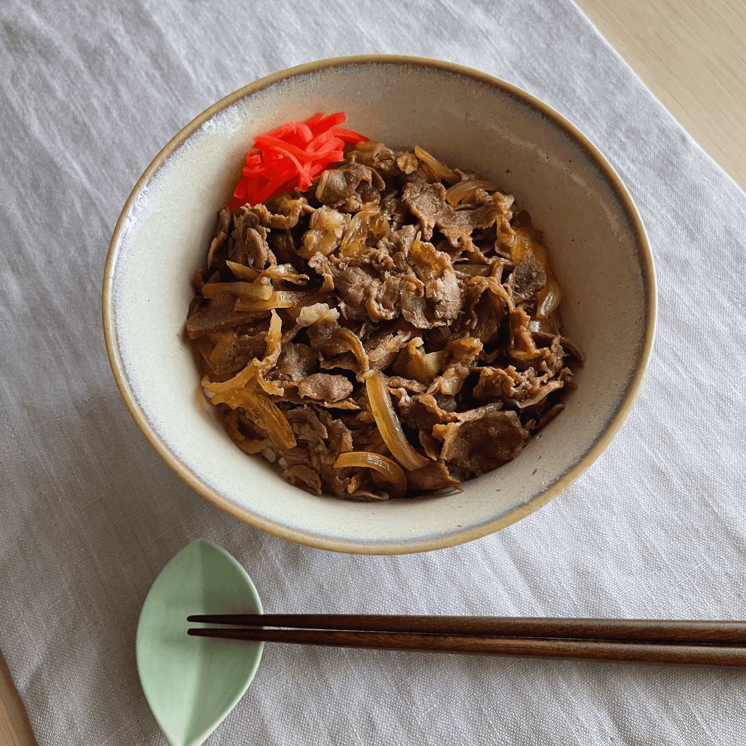 Gyudon Recipe - Japanese Beef and Onion Rice Bowl step 3 photo 1