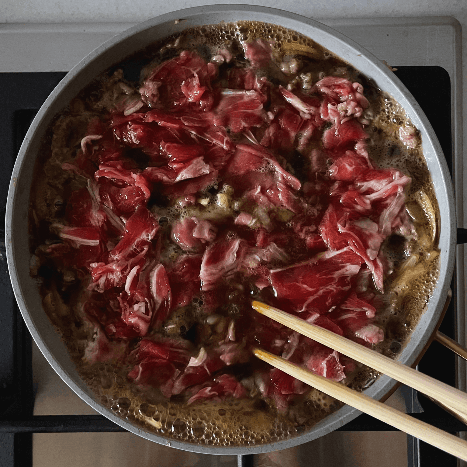 Gyudon Recipe - Japanese Beef and Onion Rice Bowl step 2 photo 2