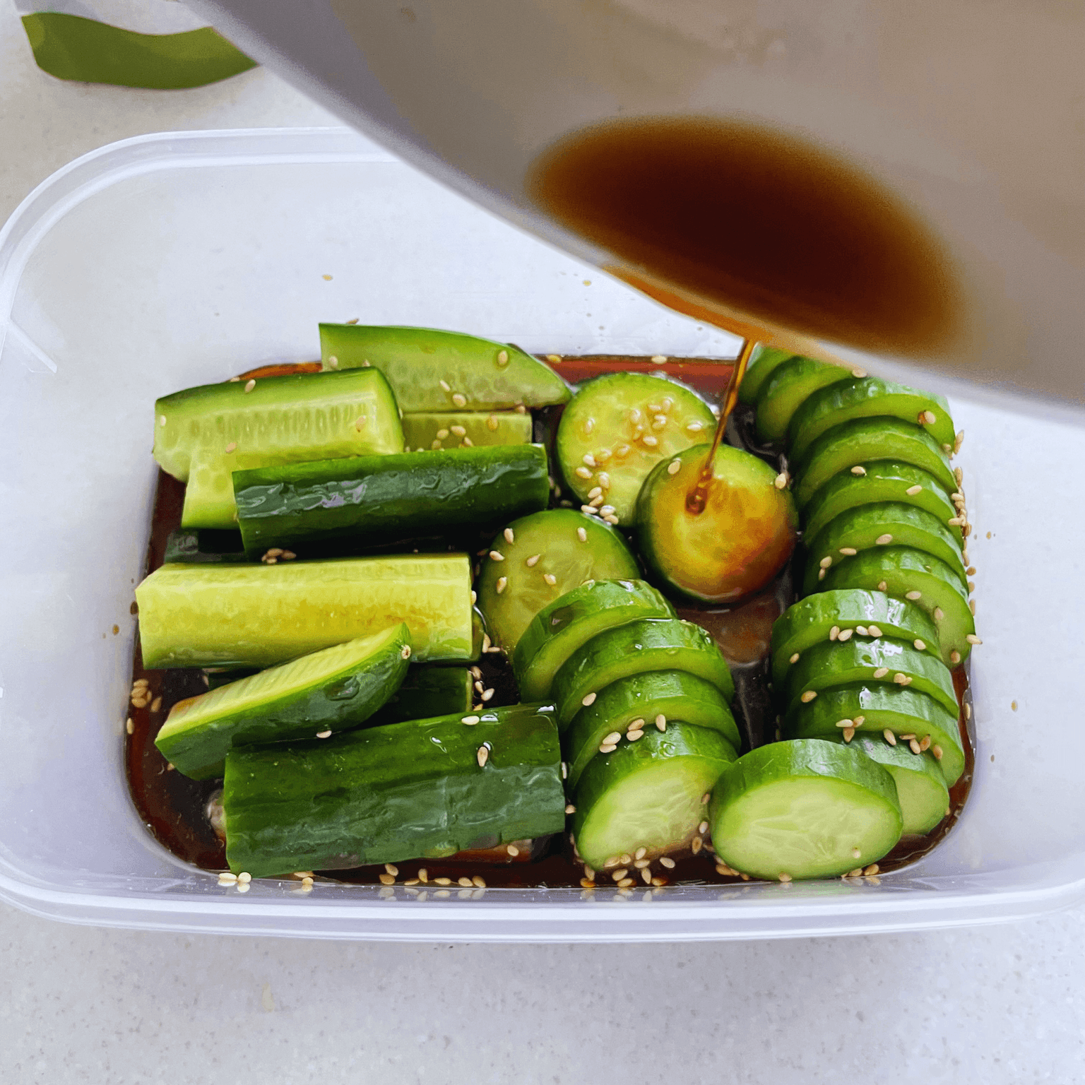 Japanese Soy-Marinated Cucumbers (10-Minute Prep) step 3 photo 2