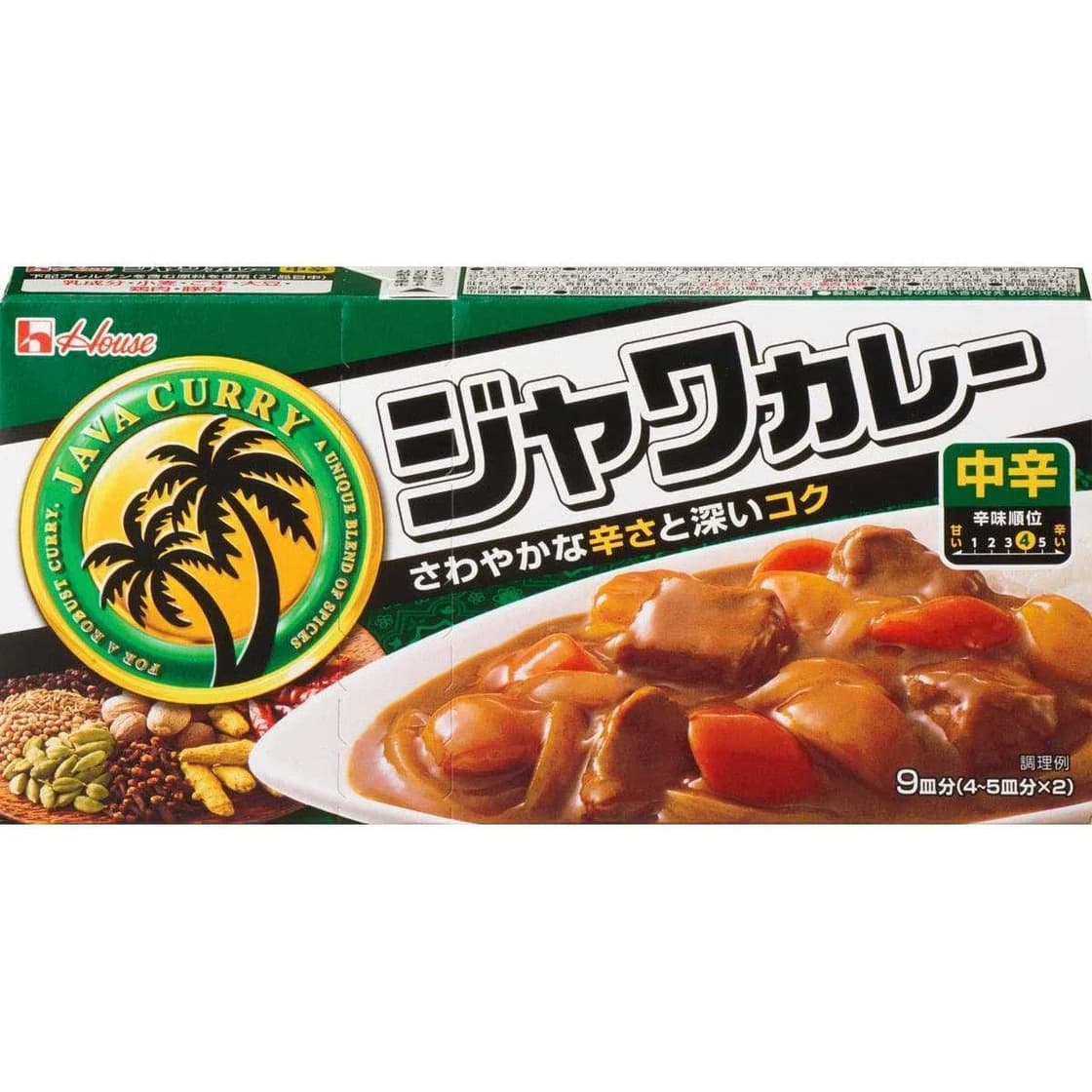 House Foods Java Curry medium hot curry roux
