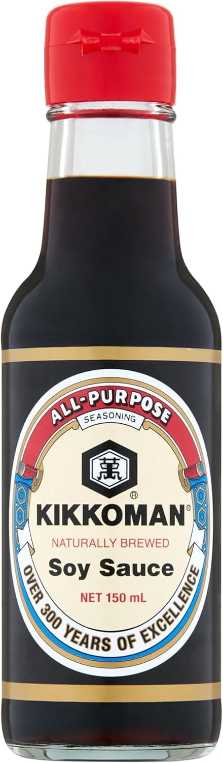 Kikkoman all-purpose soy sauce 150 ml bottle