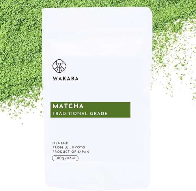 Matcha powder packet