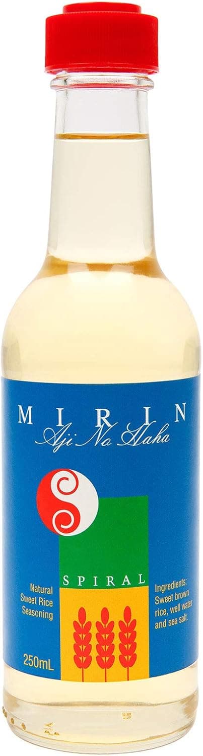 Spiral mirin bottle