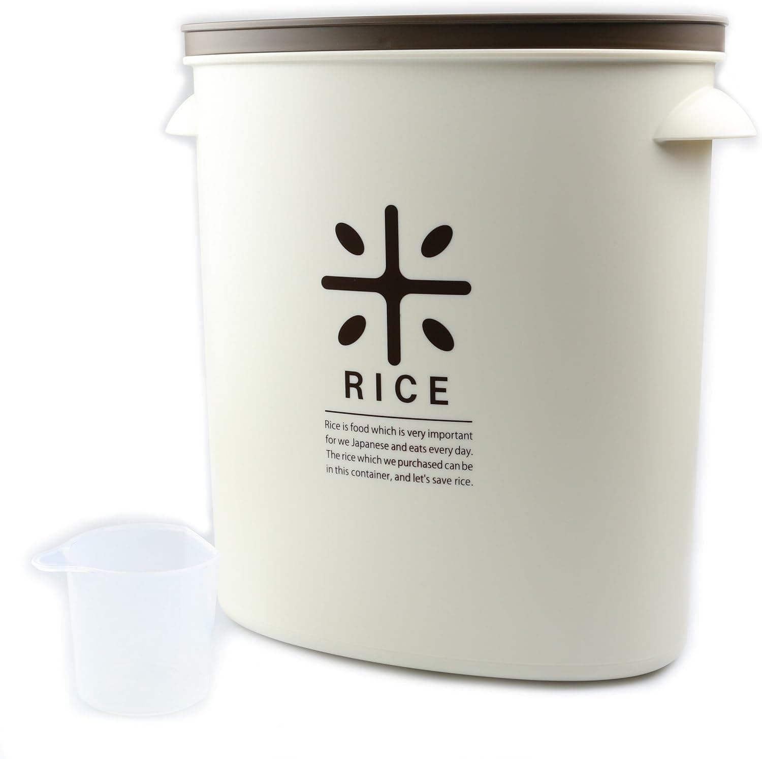 Japanese rice storage container
