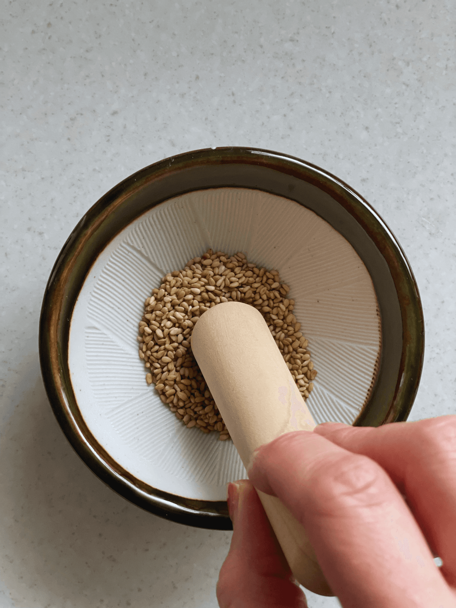 Sesame Dressing Recipe - Japanese Goma Dressing step 2 photo 2