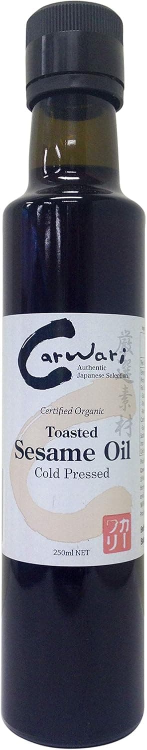 Sesame oil bottle