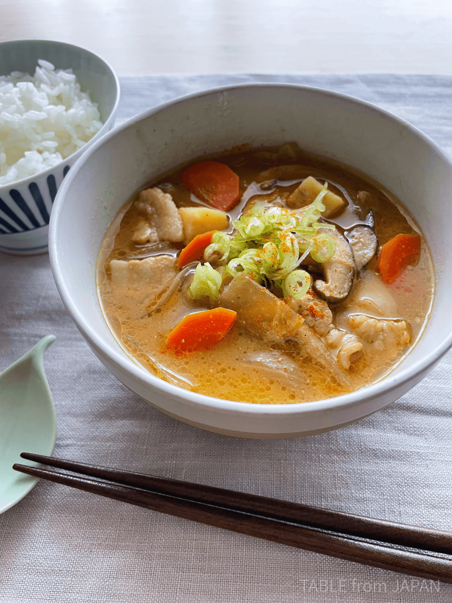 Tonjiru Recipe - Japanese Pork Miso Soup, No Dashi Needed